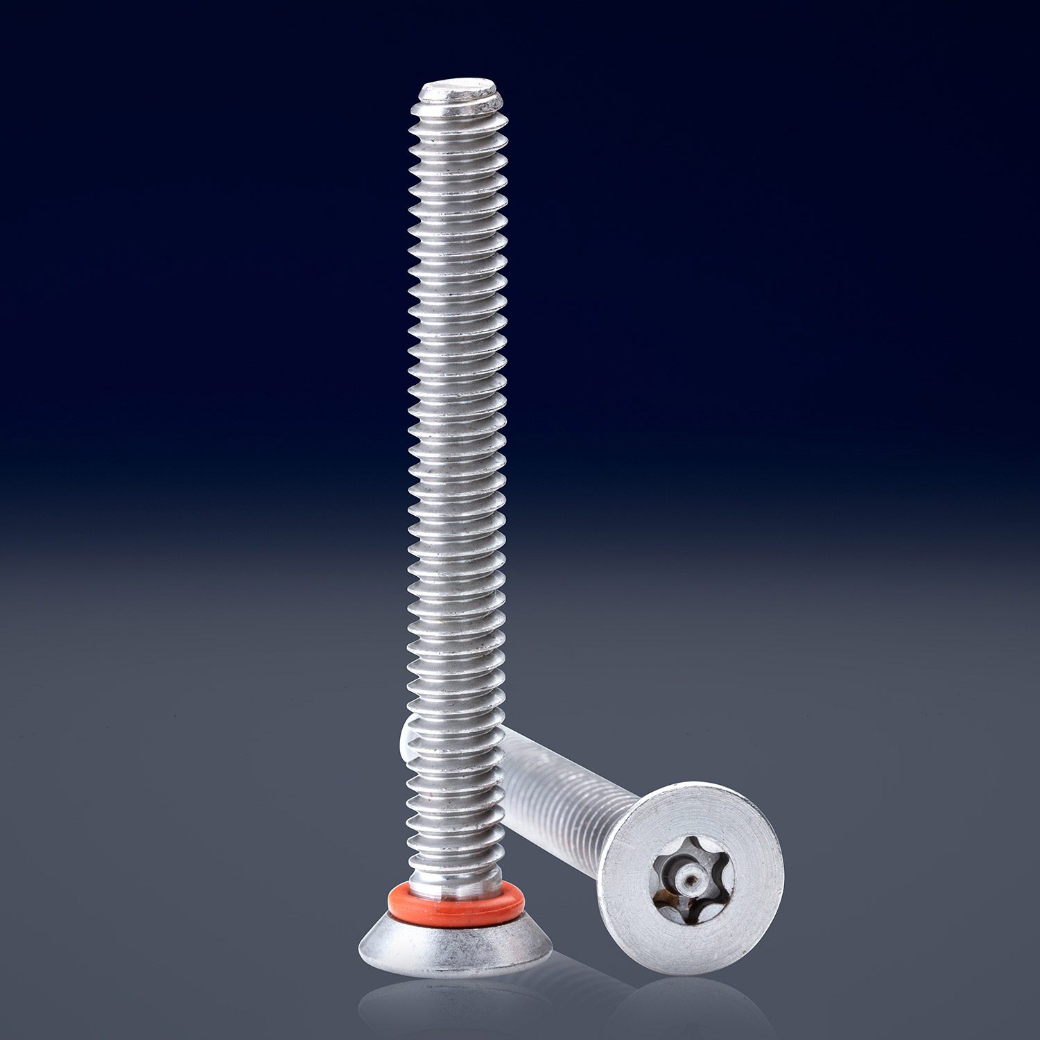 6-lobe Flat Head Sealing Screw